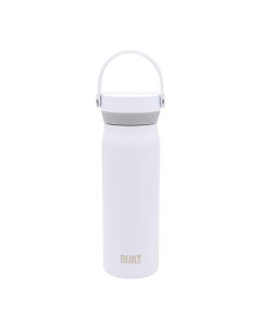 20oz Cascade Bottle with Handle Lid - White