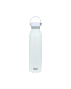 24oz Cascade Bottle with Handle Lid - White